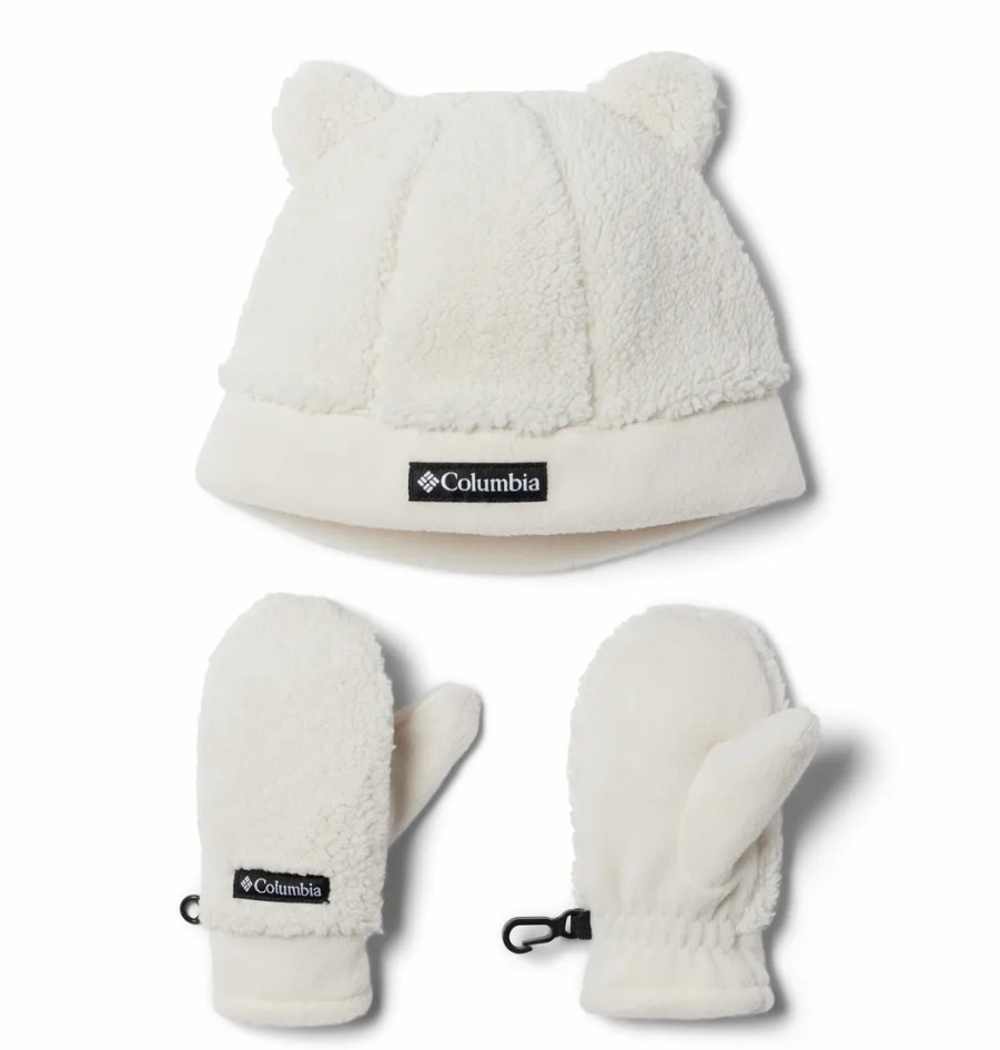 Dziecko Columbia Czapki Dla Dzieci | Zestaw Zimowy Columbia Toddler Rugged Ridge Beanie And Mitten Czapka I Rekawiczki Dzieciece