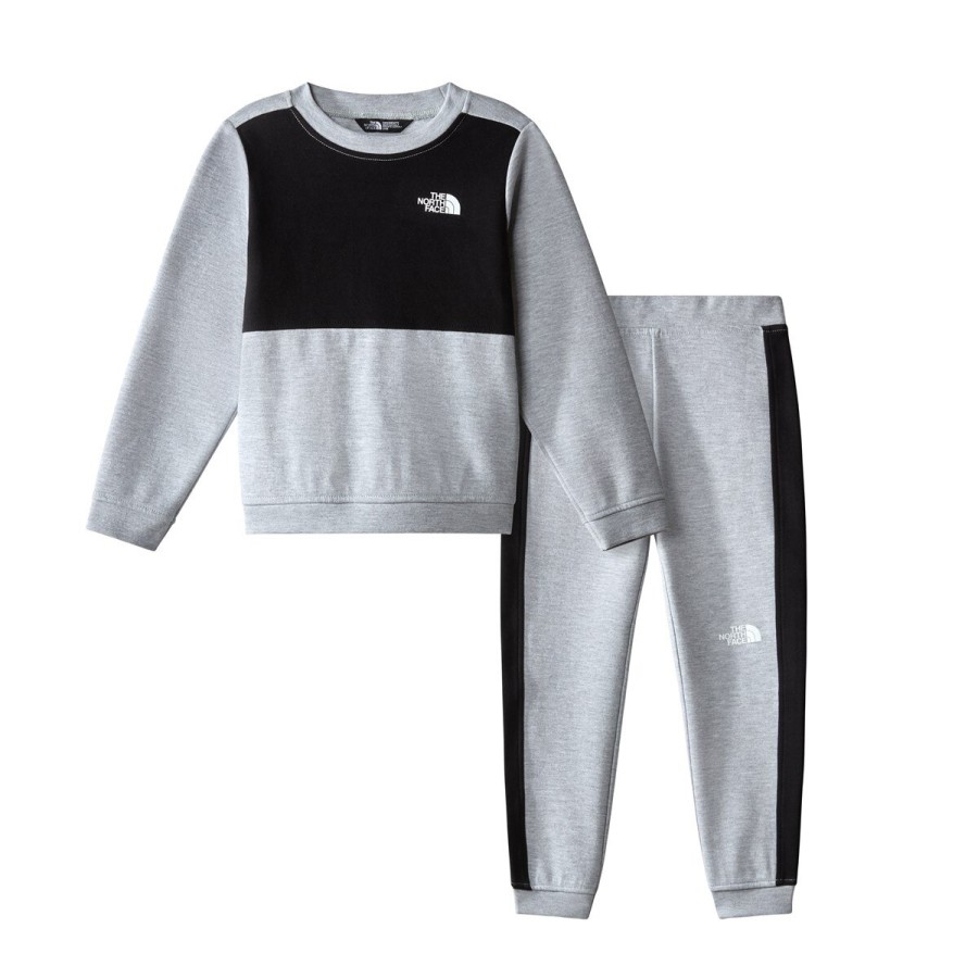 Dziecko The North Face Spodnie Dla Dzieci | Komplet Dzieciecy The North Face Kid Tnf Tech Crew Set Spodnie I Bluza