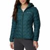 Turystyka Columbia Kurtki | Kurtka Puchowa Columbia Delta Ridge Down Hooded Jacket Damska