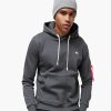 Mezczyzna Alpha Industries Bluzy I Swetry Meskie | Bluza Z Kapturem Alpha Industries Unisex Emb Hoody