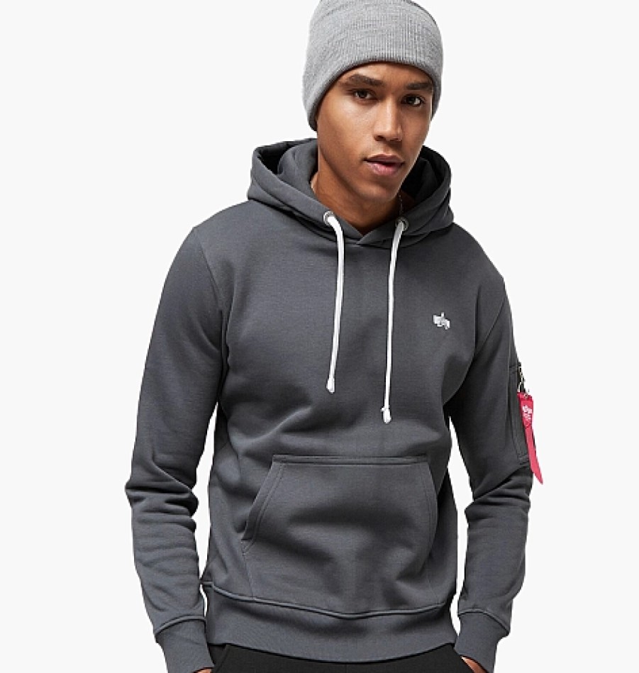 Mezczyzna Alpha Industries Bluzy I Swetry Meskie | Bluza Z Kapturem Alpha Industries Unisex Emb Hoody