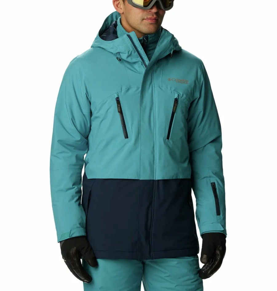 Narciarstwo Columbia Kurtki Narciarskie | Kurtka Zimowa Columbia Aerial Ascender Ii Jacket Meska Narciarska