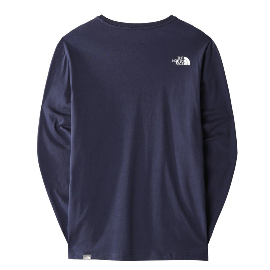 Turystyka The North Face Koszulki | Koszulka Z Dlugim Rekawem The North Face L/S Simple Dome Tee Meska