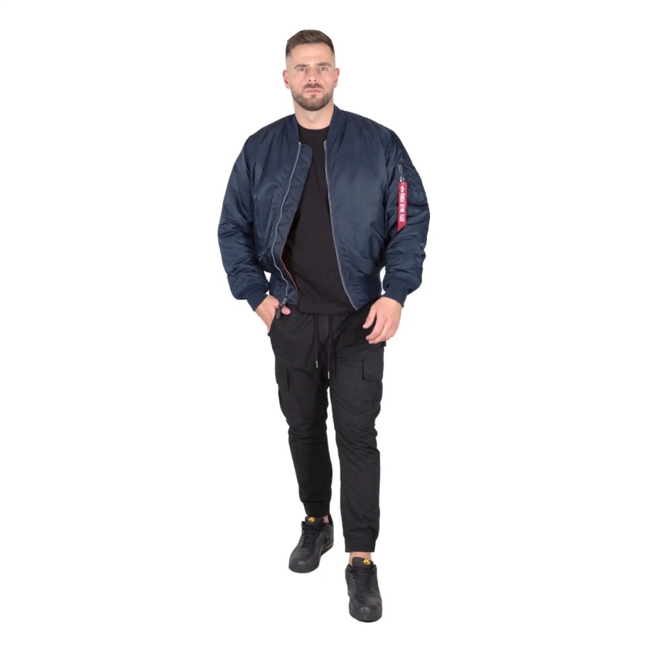 Mezczyzna Alpha Industries Kurtki Meskie | Kurtka Przejsciowa Alpha Industries Ma-1 Meska