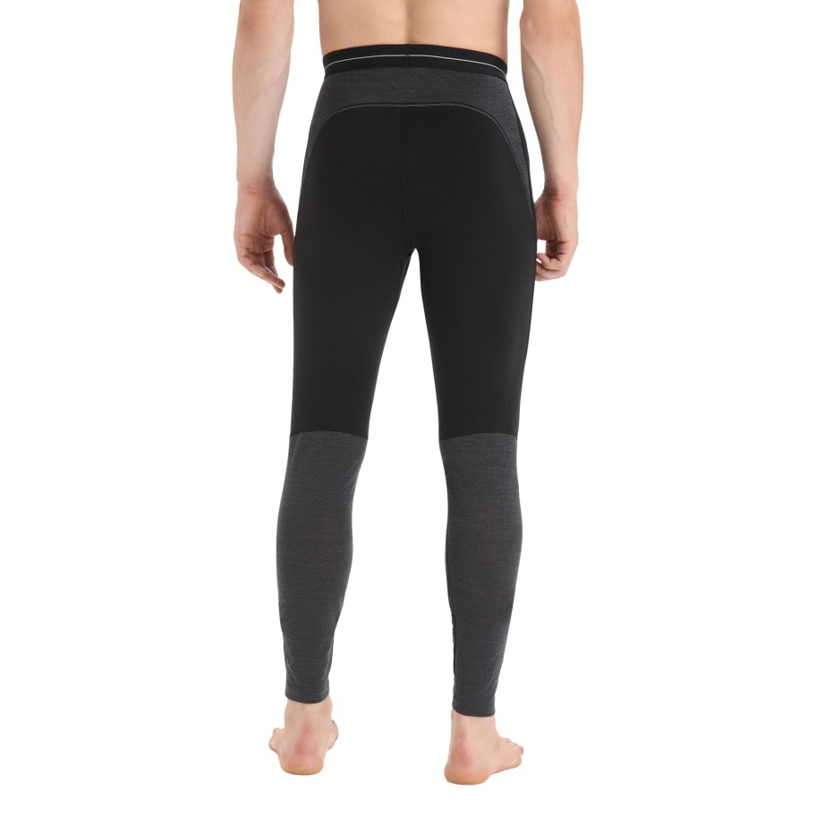 Narciarstwo Icebreaker Bielizna Termoaktywna | Legginsy Meskie Icebreaker Cool-Lite 125 Zoneknit Leggings