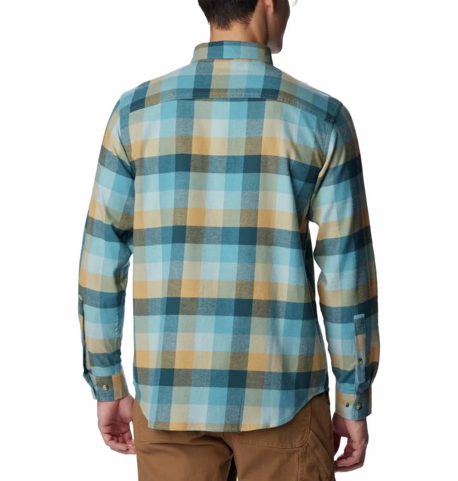 Turystyka Columbia Koszule | Koszula Meska Columbia Cornell Woods Flannel Long Sleeve Shirt