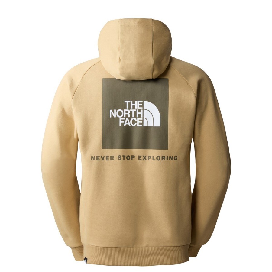 Turystyka The North Face Bluzy | Bluza Z Kapturem The North Face Raglan Redbox Hoodie Meska