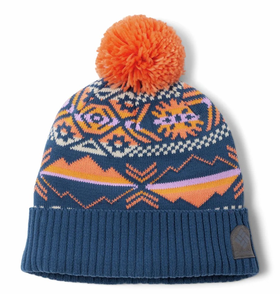 Mezczyzna Columbia Czapki Meskie | Czapka Zimowa Columbia Palmer Peak Pom Beanie