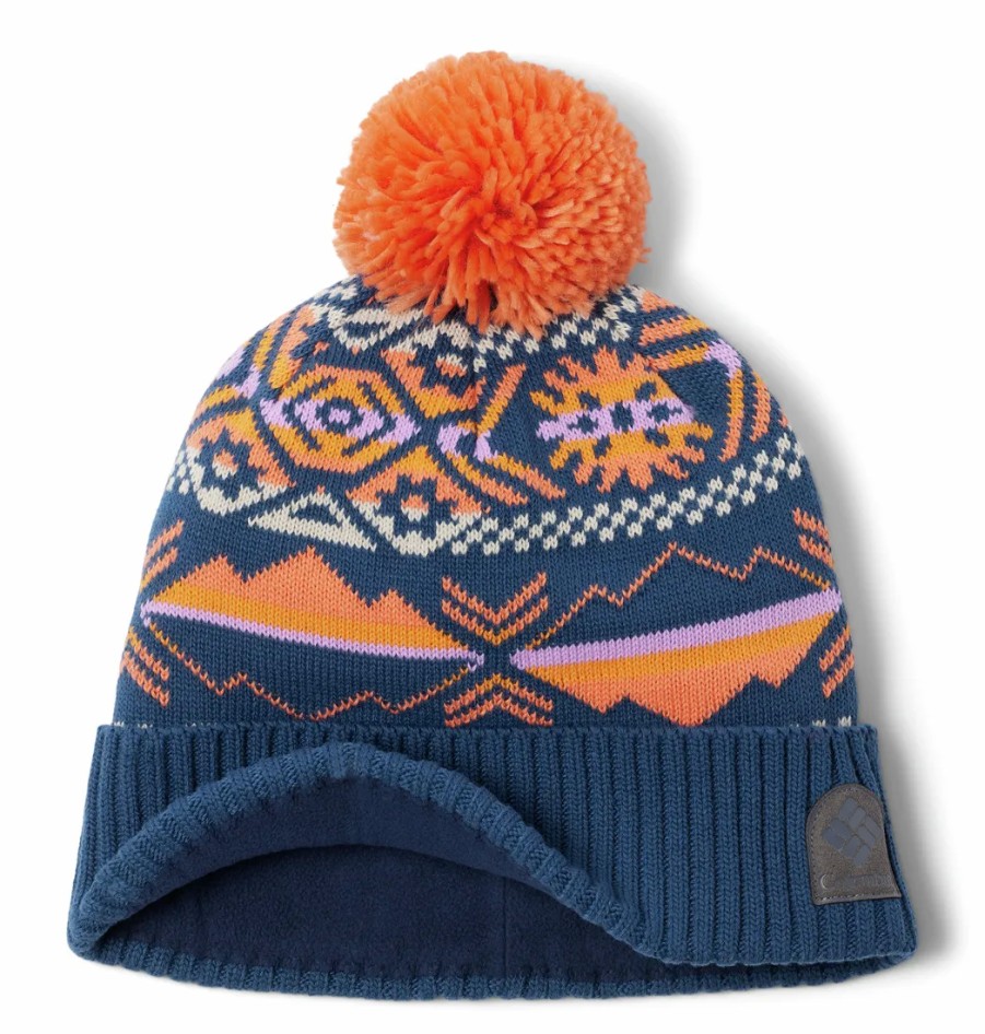 Mezczyzna Columbia Czapki Meskie | Czapka Zimowa Columbia Palmer Peak Pom Beanie