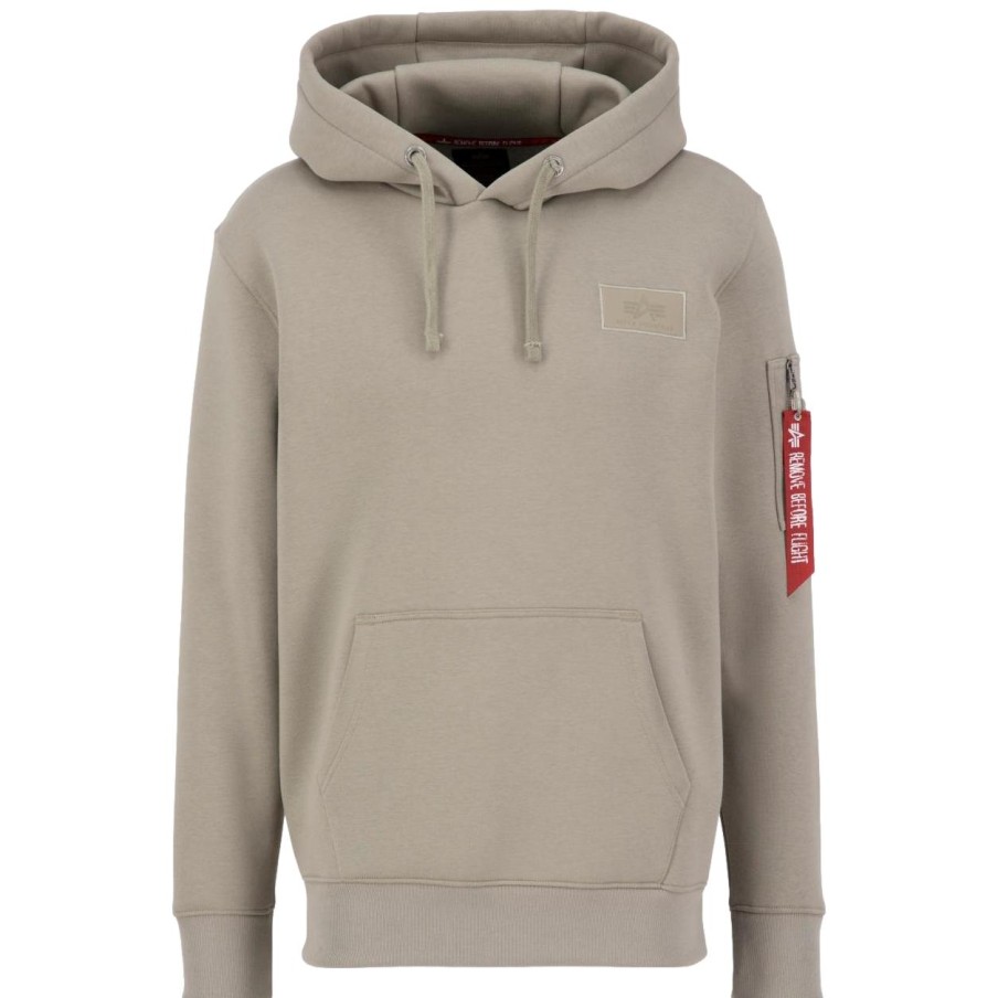 Mezczyzna Alpha Industries Bluzy I Swetry Meskie | Bluza Z Kapturem Alpha Industries Back Print Hoody Meska